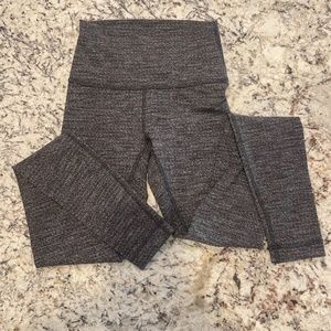 Wunder Under Luon Variegated Black Heather 2